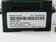 Fisher-rosemount Kj4001X1-nb1 Dual Left Extender 12P3368X012 Rev C