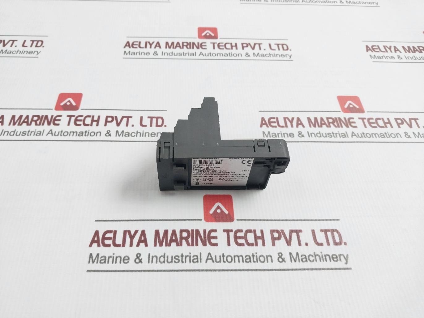 Fisher-rosemount Kj3223X1-ea1 16-channel Analog Terminal Block Rev D