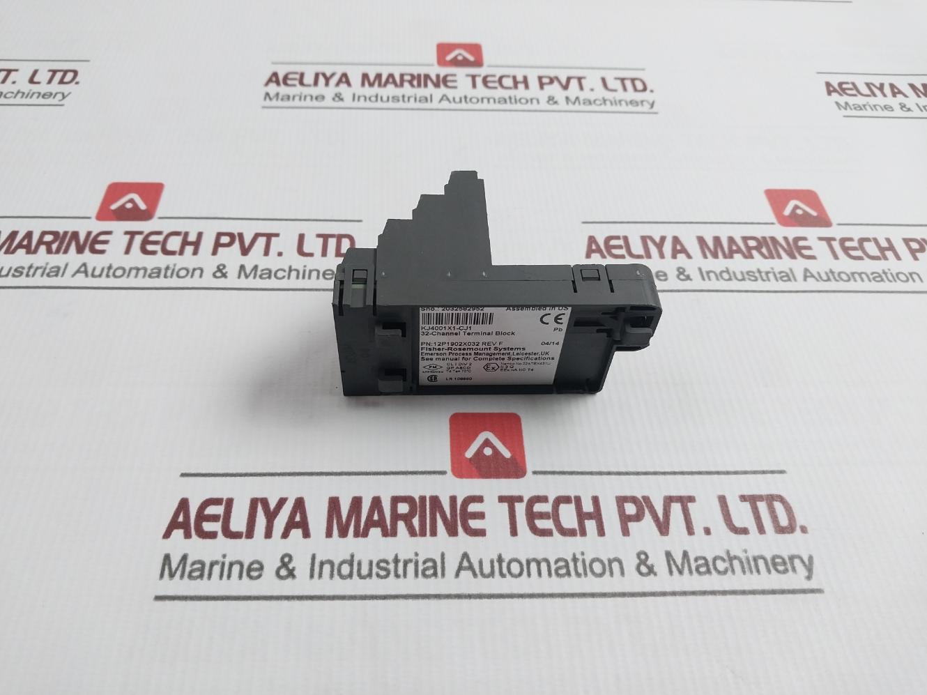 Fisher-rosemount Kj4001X1-cj1 32 12P1902X032 Rev F Channel Terminal Block