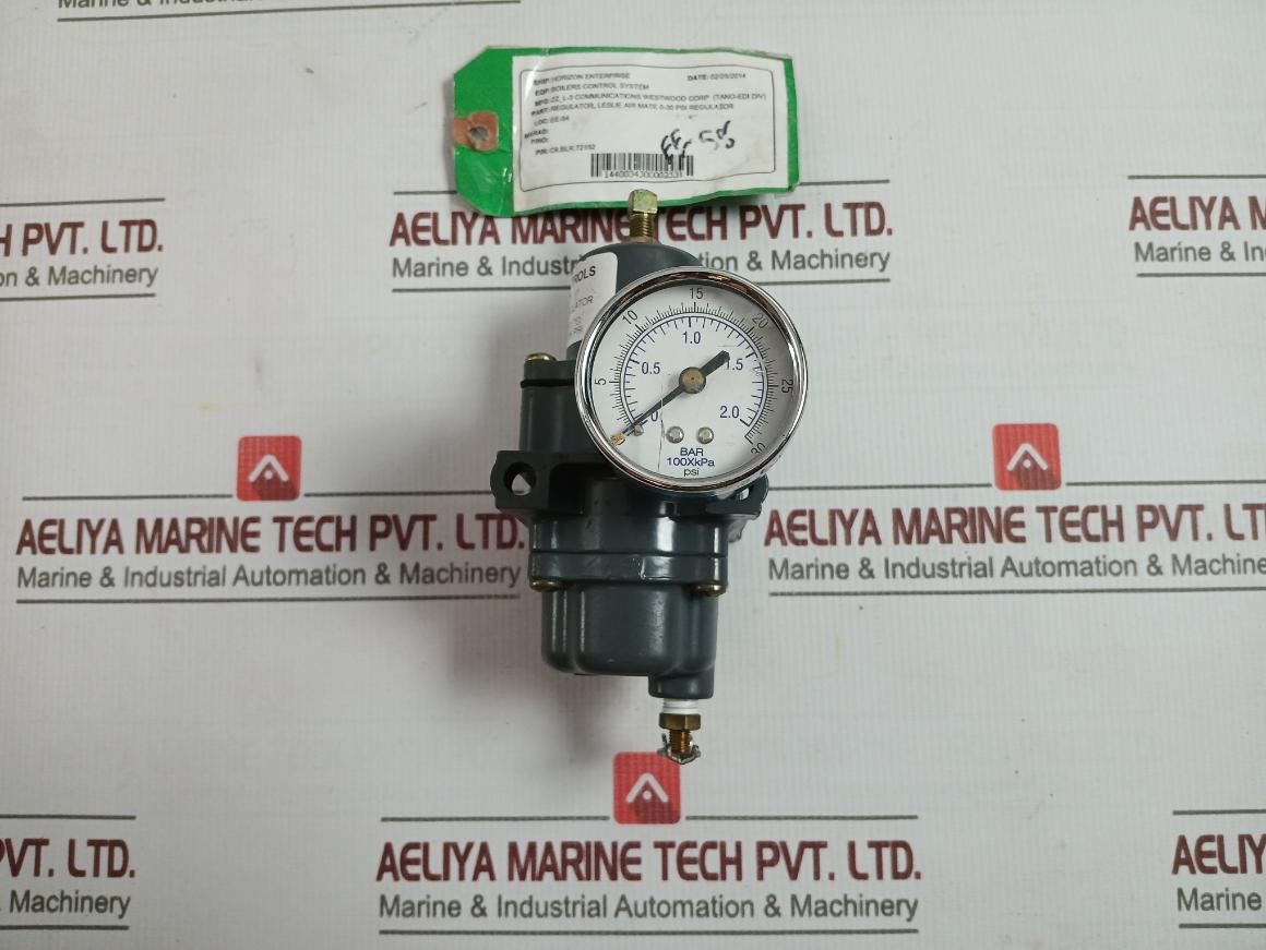 Fisher 67Cfr-224 Pressure Gauge Regulator 0-35Psi 0-2.0Bar 100Xkpa