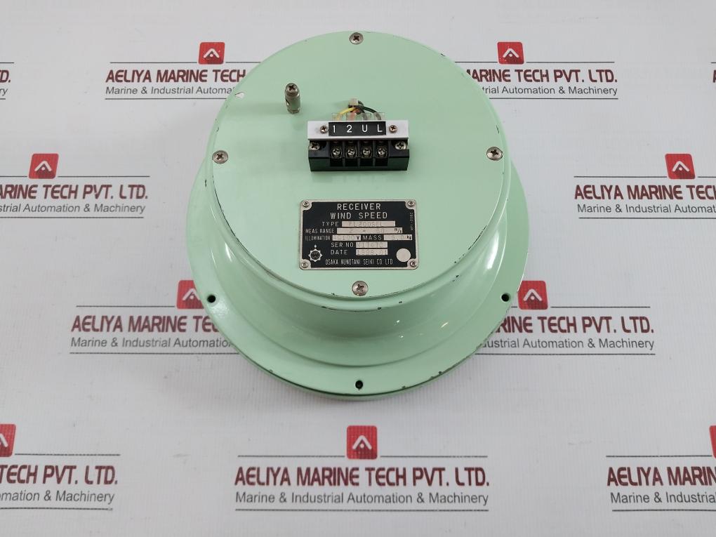 Fl200sel Wind Speed Indicator 0-60 M/S,0-115 Kt Osaka Nunotani Seiki