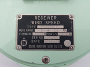 Fl200sel Wind Speed Indicator 0-60 M/S,0-115 Kt Osaka Nunotani Seiki