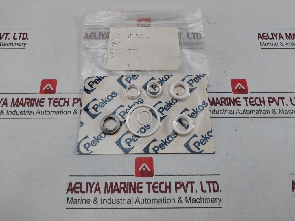 Flange Kit For Valve Steel By Pekos 50 Gm