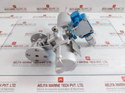 Flanged Ball Valve Assy W/ Positioner 4 KGF/CM2 70C AG06S Brand KITAMURA
