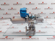Flanged Ball Valve Assy W/ Positioner 4 KGF/CM2 70C AG06S Brand KITAMURA