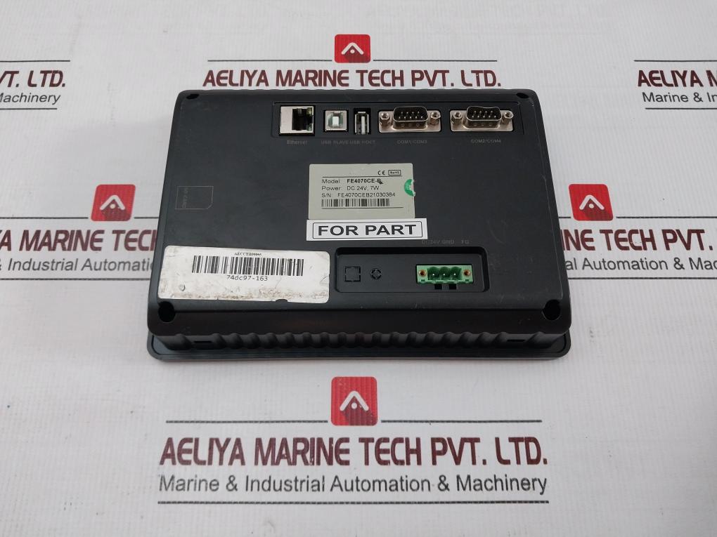 Flexem Fe4070Ce-b Hmi Operator Panel Dc 24V, 7W (Not Working)