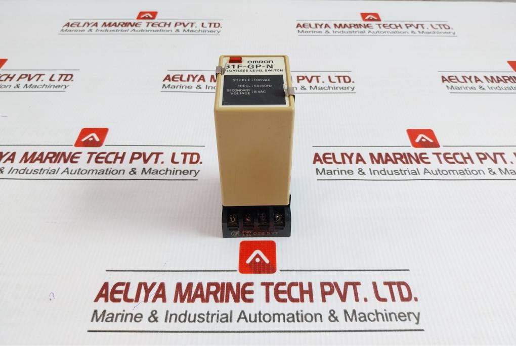 Floatless Level Switch 100v Ac 50/60 Hz Part No. 61f-Gp-N By Omron