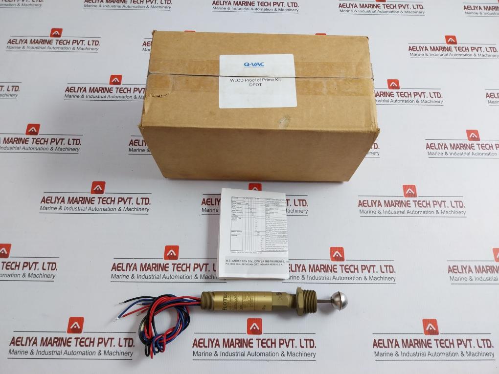 Flotect Liquid Level Switch 125-250v Ac By Dwyer L6epb-B-D-3-C