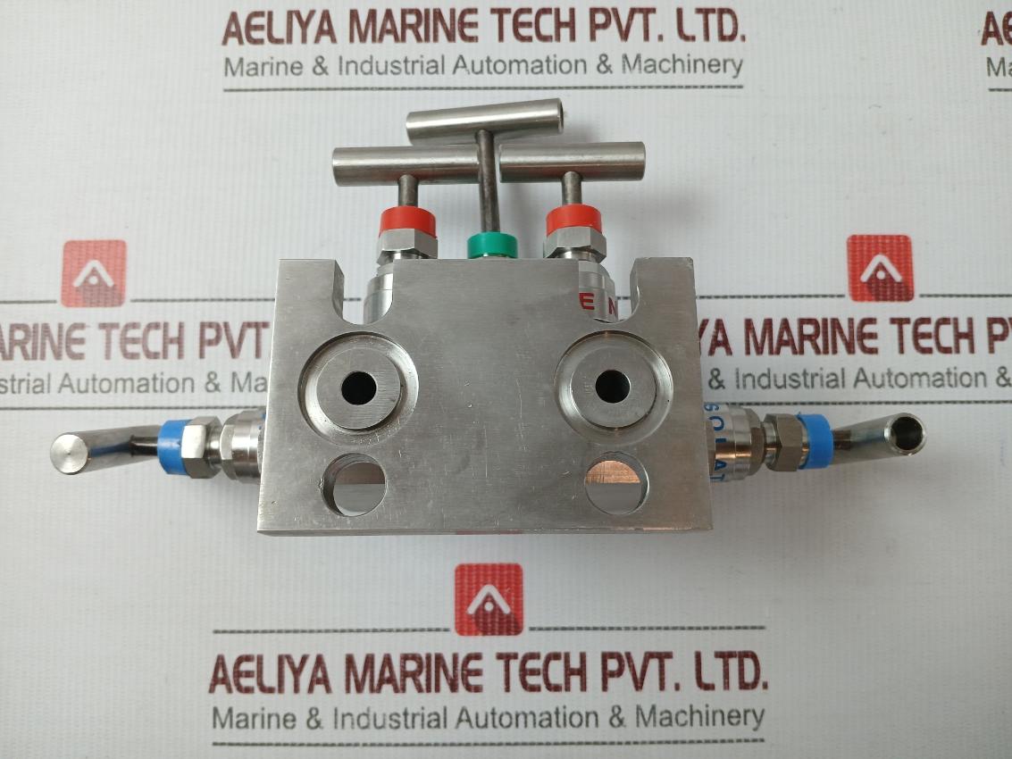 Fluid Controls 8-5 Sfmnv-4Dn-dp.Ssnace 5 Valve Manifold “T” Type M/F Pn400