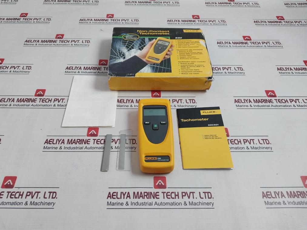 Fluke 930 Esp Digital Non-contact Tachometer 017001058 (Incomplete)
