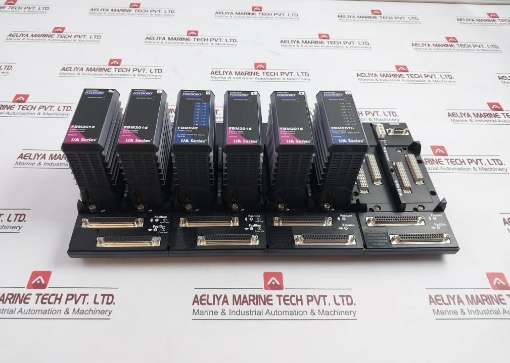 Invensys Fbm201d I/A Series Channel Isolated 8 Input Module 0-10vdc Fbm207b 8w
