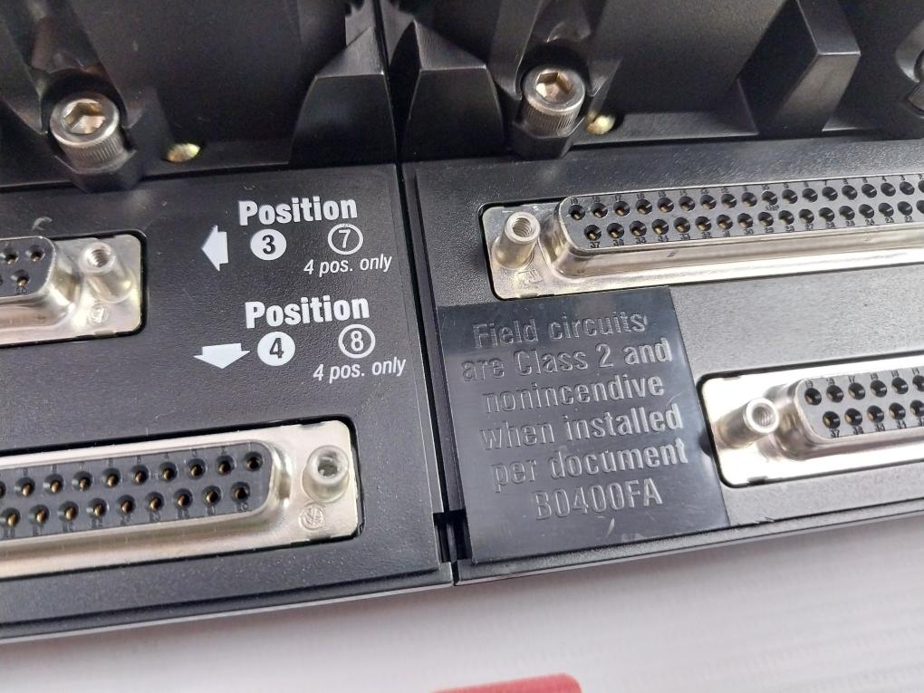 Invensys Fbm201d I/A Series Channel Isolated 8 Input Module 0-10vdc Fbm207b 8w