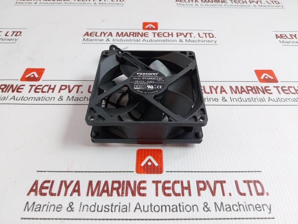 Foxconn-12-Vdc-0-40A-Rev-A-Dc-Brushless-Fan-Pva092G12S-653905-001-208958-1
