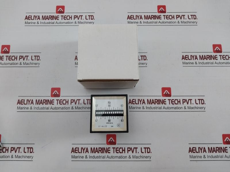 Frequency Meter 57-63hz 220v Brand In Saci