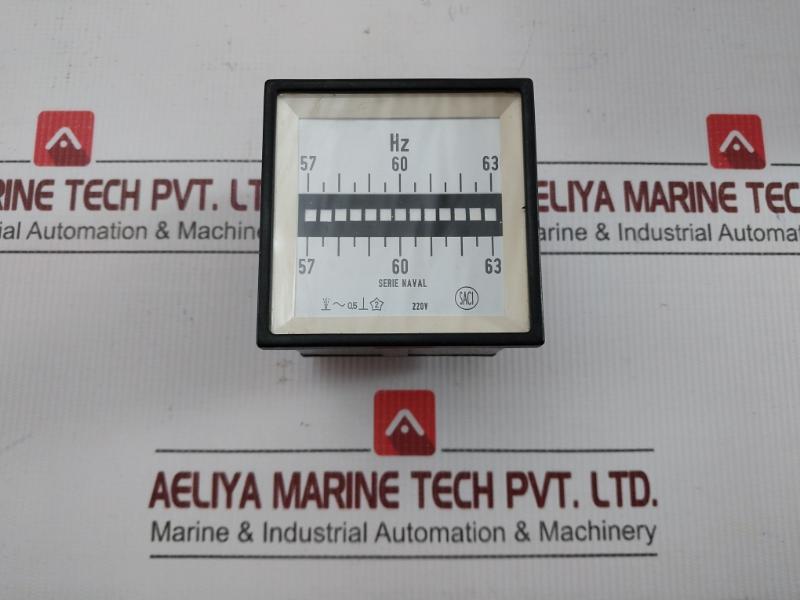 Frequency Meter 57-63hz 220v Brand In Saci