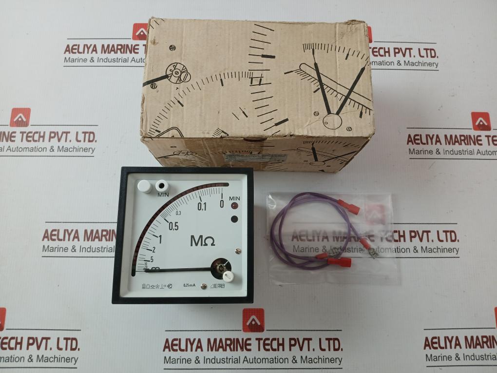 Panel Relay Meter 0,25ma Time Delay Min. 0-20 Sec Part Number In X96mic Frer