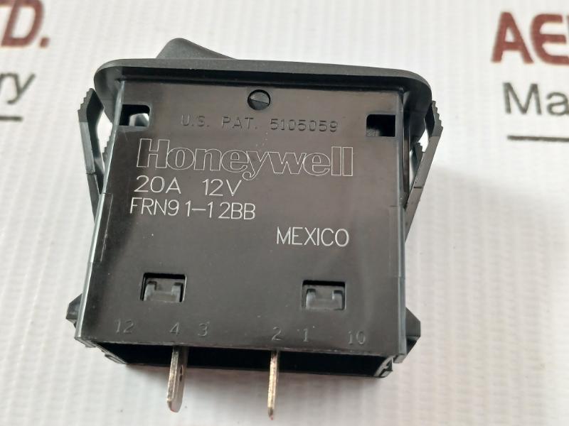 Frn91-12bb Rocker Switch Brand Honeywell