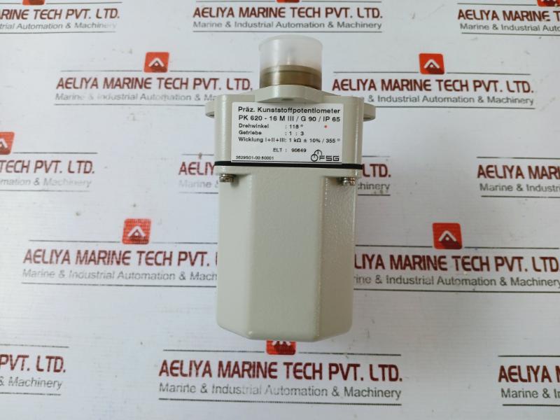 Fsg Pk 620-16 M Iii/G 90/Ip 65 Plastic Potentiometer