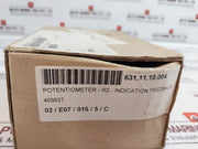 Fsg Pw 70D/A/Ip65 Precision Rotational Resistanc Potentiometer, 360° Rotation Angle