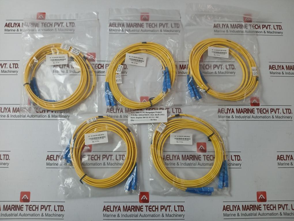 Ftek-Dx-Sm-Sc/Sc-Pc-03m Patch Cord Cable Set In New 330 Gm