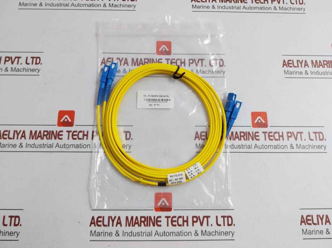 Ftek-Dx-Sm-Sc/Sc-Pc-03m Sc-Sc Sm Dpx 03m(9/125) Optical Fiber Cable - 60 Gm