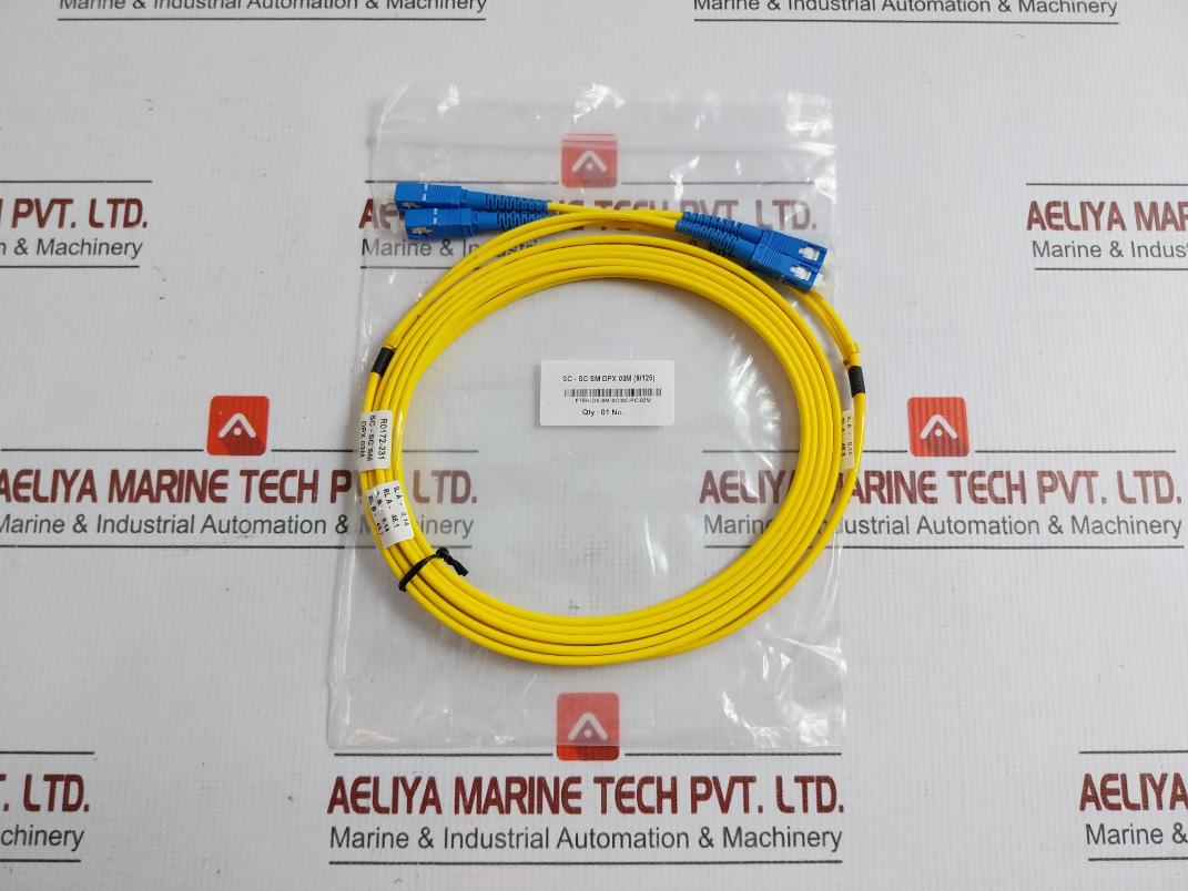 Single Mode Optic Fiber Cable Ftek-Dx-Sm-Sc/Sc-Pc-03m Sc-Sc Sm Dpx 03m(9/125) - 60 Gm