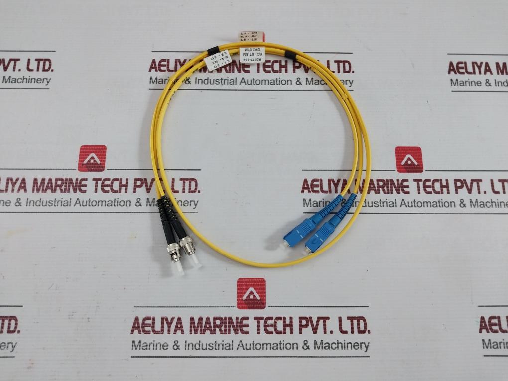 New Ftek-Dx-Sm-Sc/St-Pc-01m Sc-St Sm Dpx 01m(9/125) Fiber Patch Cable - 50 Gm