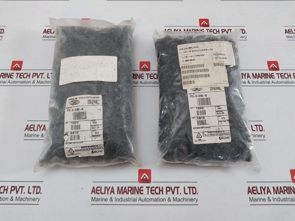 Fth-6-01bk-M Cable Tie/Zip Tie By Honeywell (1 Bag=1000 Pcs)