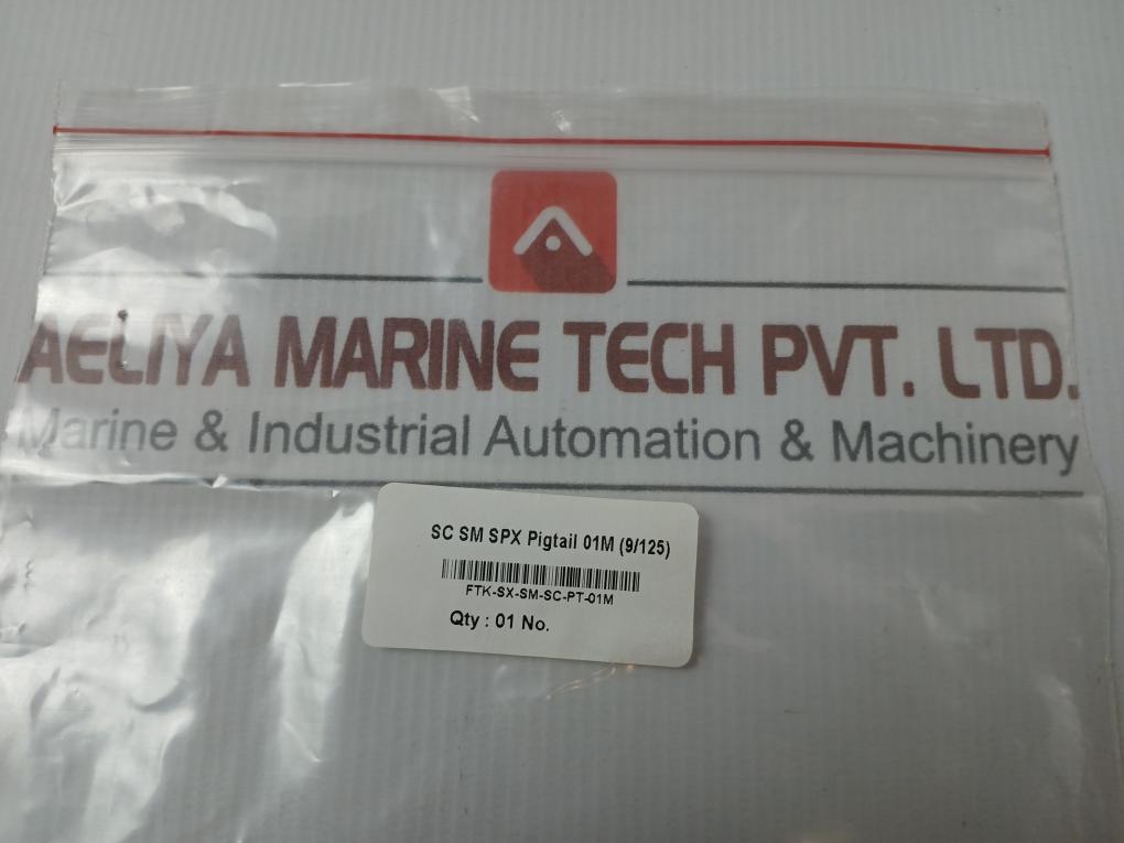 Ftk-Sx-Sm-Sc-Pt-01m Fiber Optic Pigtail - 50 Gm P618-2550