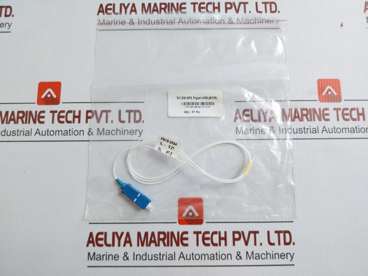 Ftk-Sx-Sm-Sc-Pt-01m New Condition Fiber Optic Pigtail 50 Gm