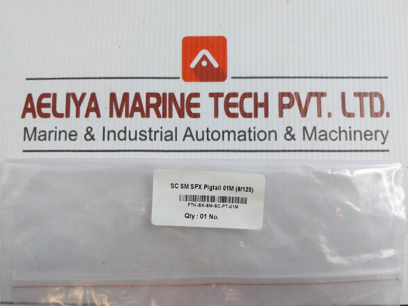 Ftk-Sx-Sm-Sc-Pt-01m New Condition Fiber Optic Pigtail 50 Gm