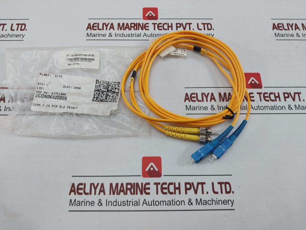 Ftk-Dx-Sm-Sc/St-Pc-02m St-Sc Sm Optical Fiber Cable Dpx 02m(9/125)