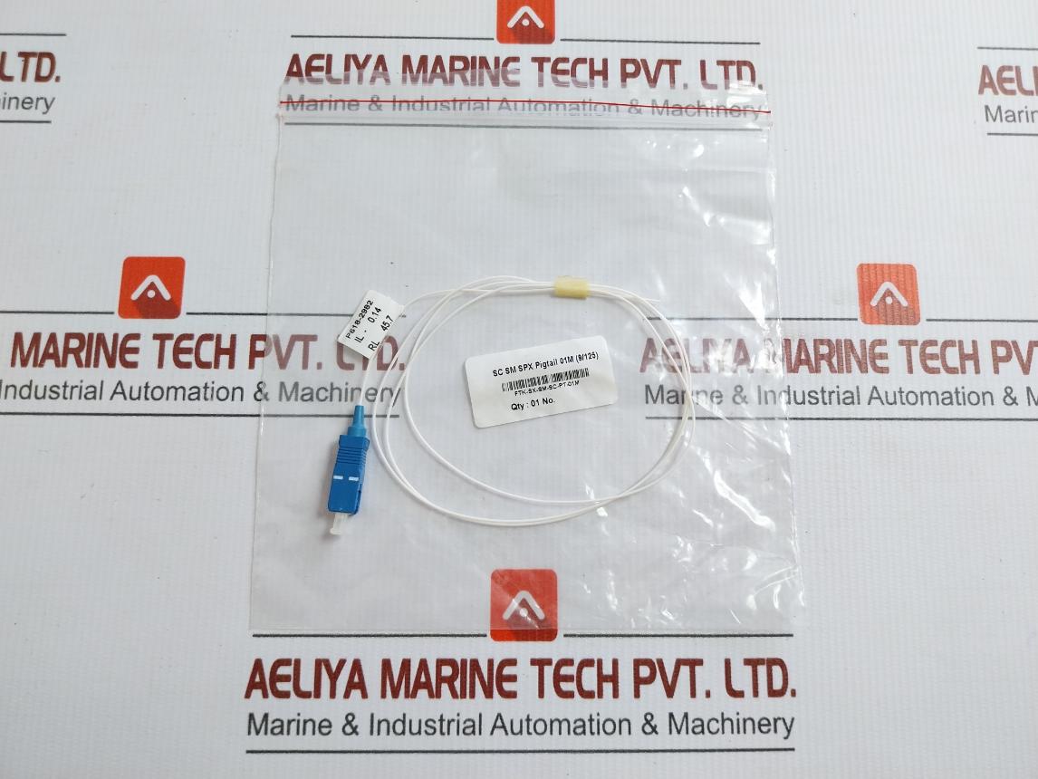 Sku 197440 Ftk-Sx-Sm-Sc-Pt-01m Optical Fiber Patch Cable In 50 Gm