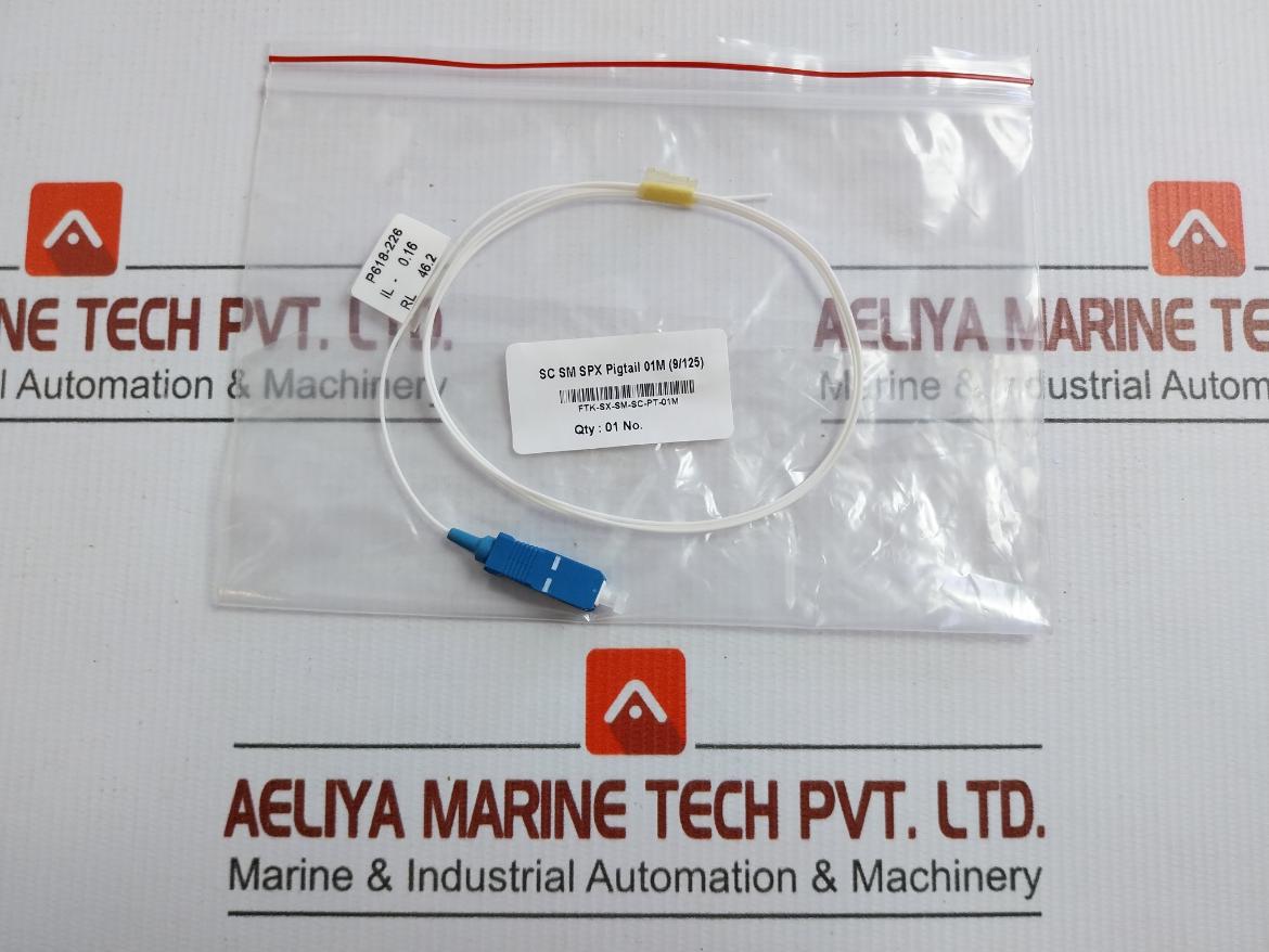New Condition Fiber Optic Cable Ftk-Sx-Sm-Sc-Pt-01m P618-226 In 50gm