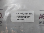 Ftk-sx-sm-sc-pt-01M Sc-p Sc-sc Single Mode Optical Fiber Patch Cable