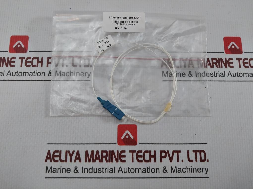 Ftk-Sx-Sm-Sc-Pt-01m Fiber Optic Pigtail 1m In New