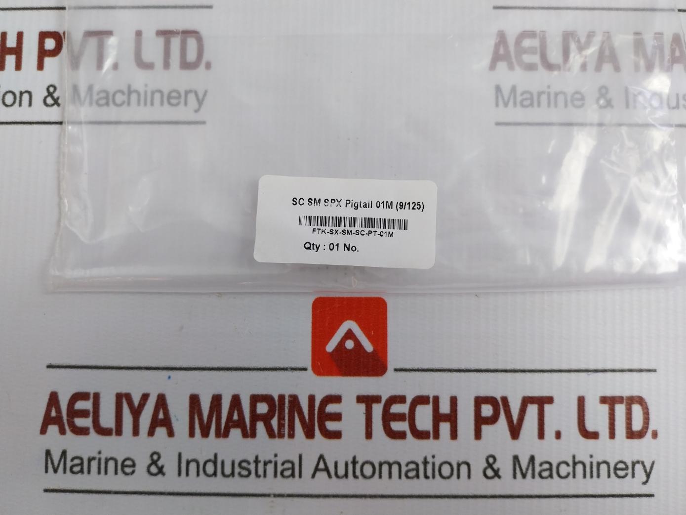 Fiber Optic Pigtail 1m Ftk-Sx-Sm-Sc-Pt-01m Sc-P -50 Gm