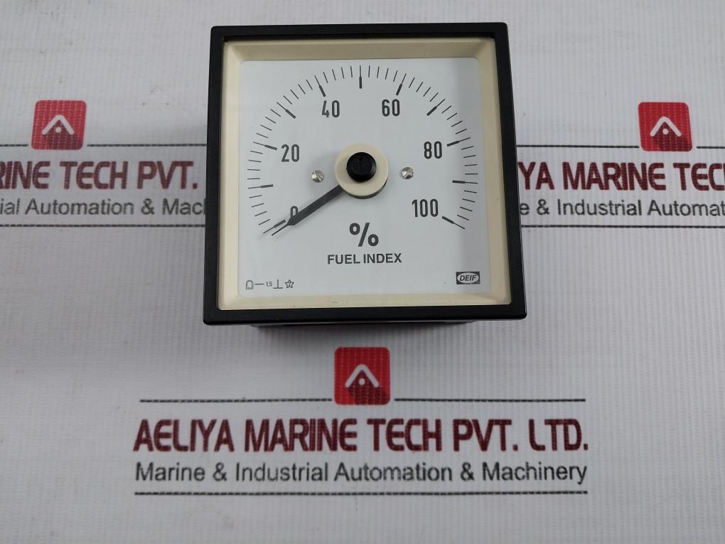 Fuel-Index-Analog-Panel-Meter-0-10V-1041300050B-0-100-Deif-Dq96-c-208713-1