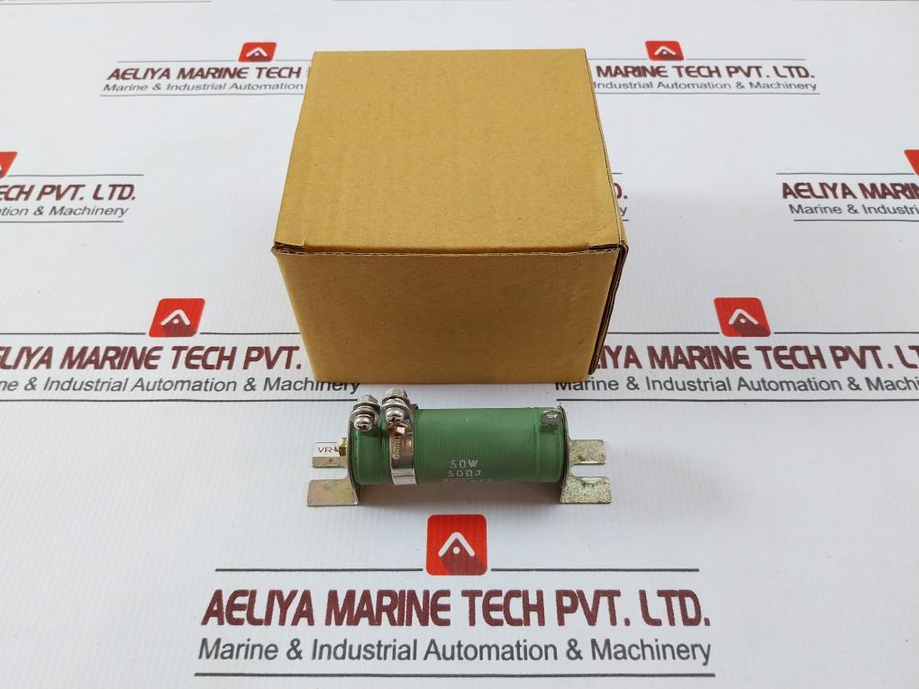 Fuji 50ΩJ&nbsp;Wire-wound Ceramic Resistor 50W Vr-1