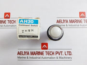 White Lamp Command Switch Ah30-Zmwh By Fuji Electric 100-110v 50/60 Hz