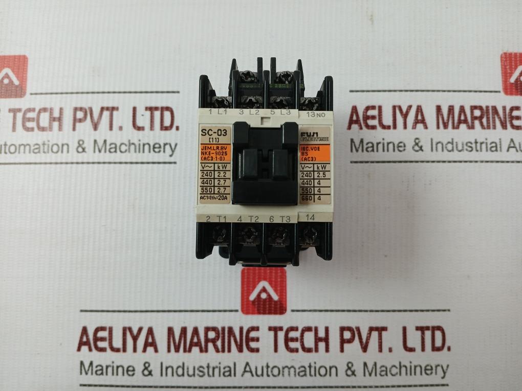 Fuji Electric Magnetic Contactor 200-240v Sc-03 [11]
