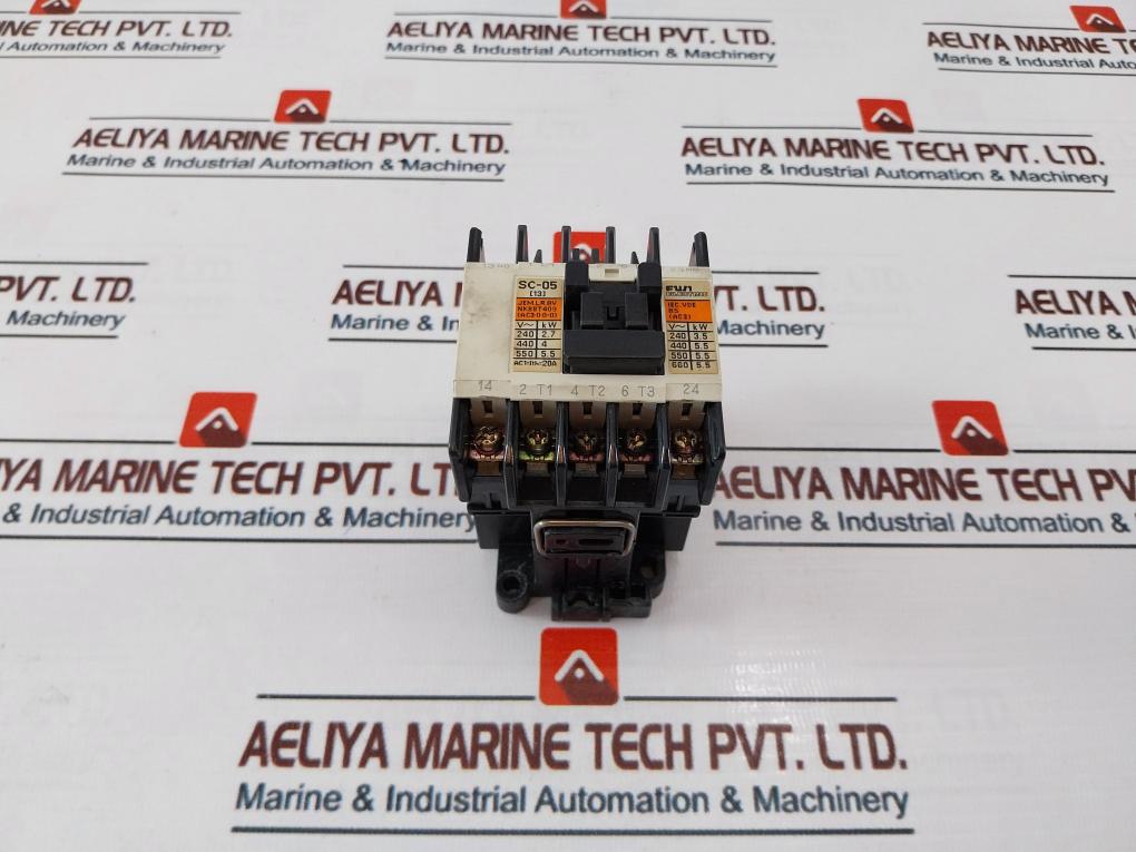 Fuji Electric Sc-05 [13]/4Nc0G0 Magnetic Contactor 20A