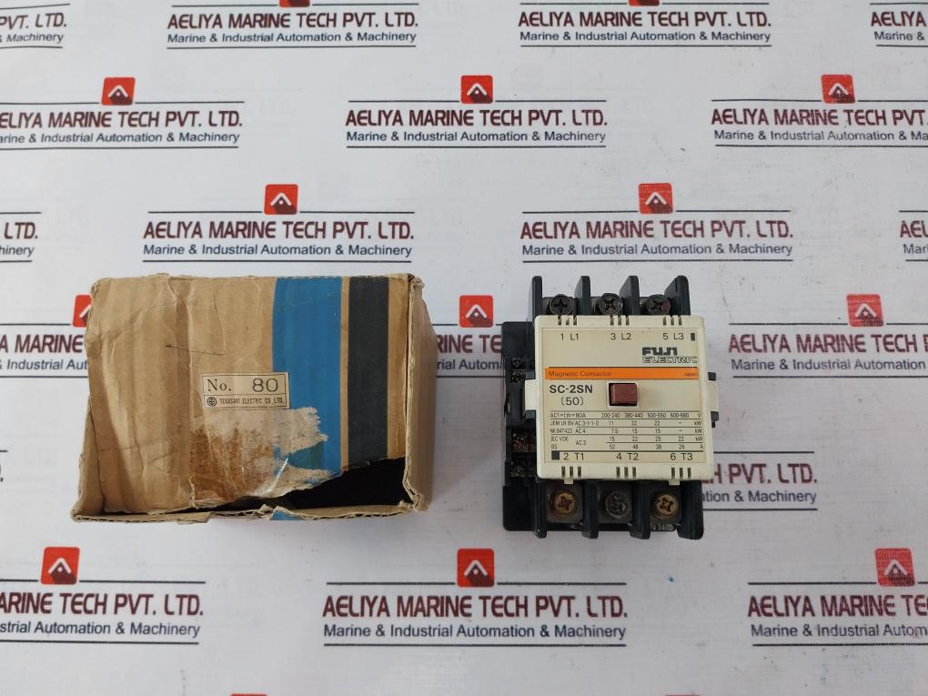 Fuji Electric Sc-2Sn (50) Magnetic Contactor 4Nc2F0# Used