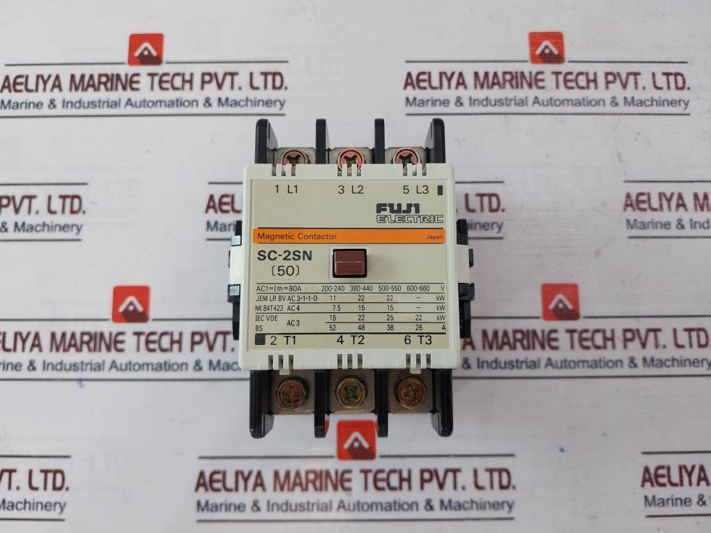 Fuji Electric Sc-2Sn (50) Magnetic Contactor 4Nc2F0# New