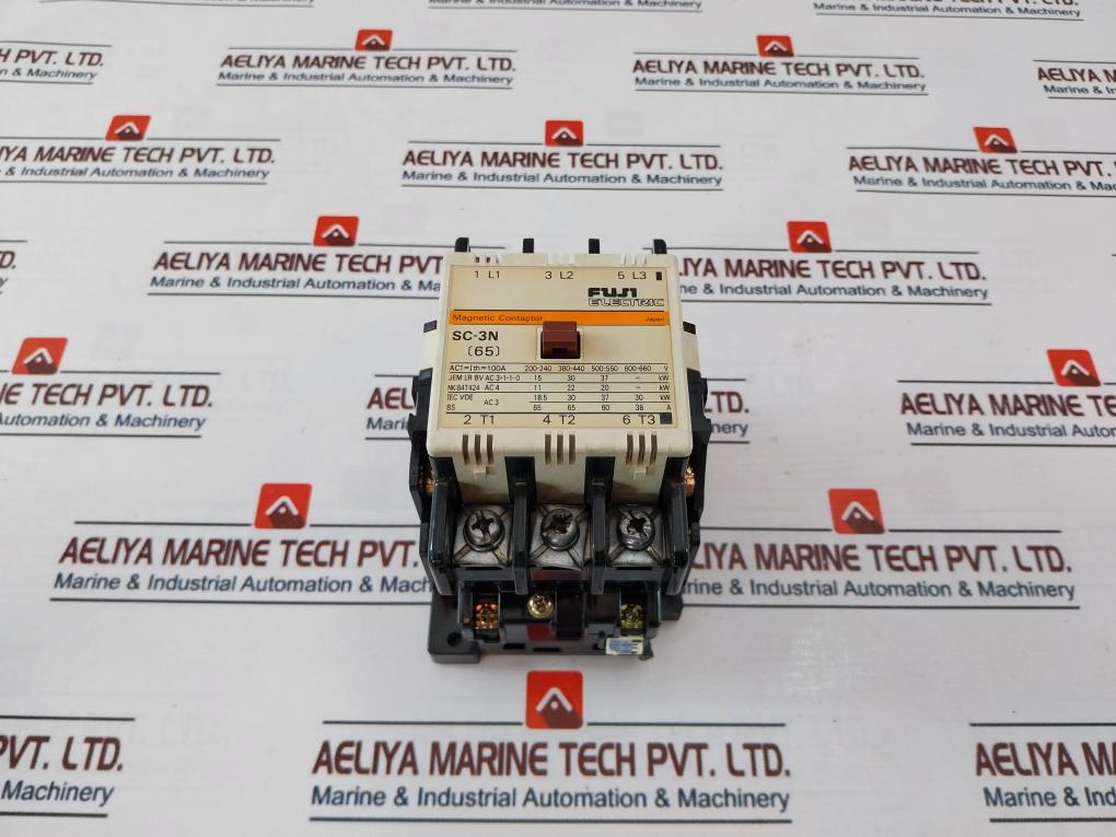 Fuji Electric Sc-3N(65) Magnetic Contactor 380-400V 50Hz
