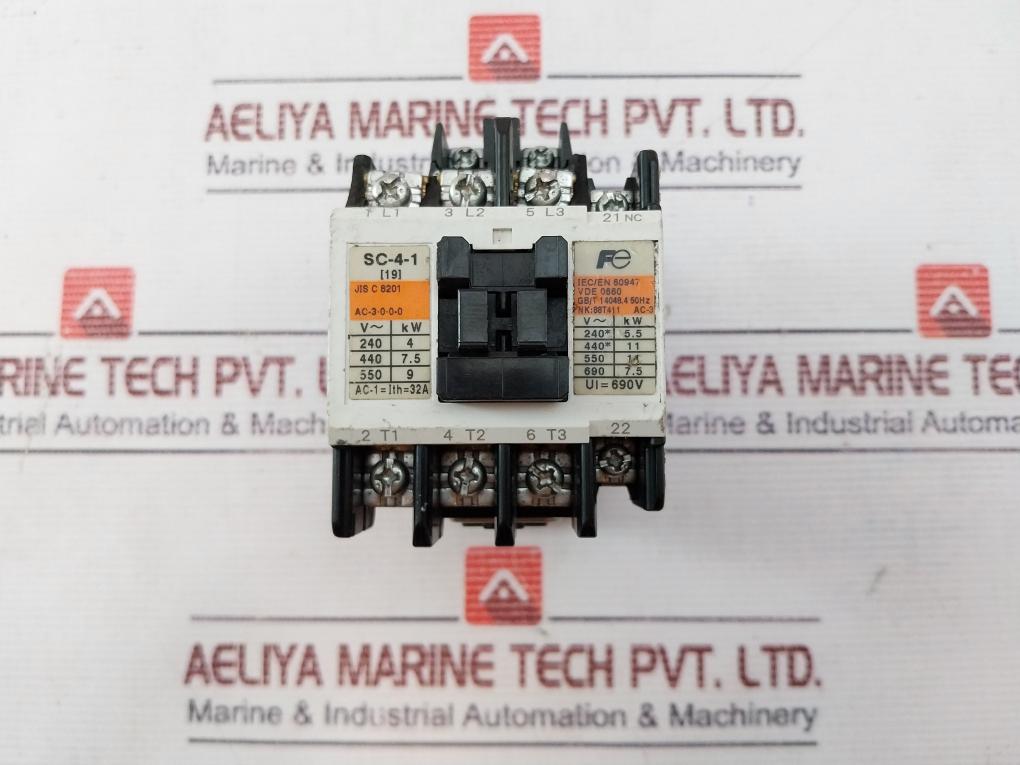Fuji Electric Sc-4-1 [19] Magnetic Contactor 4Nc0R0