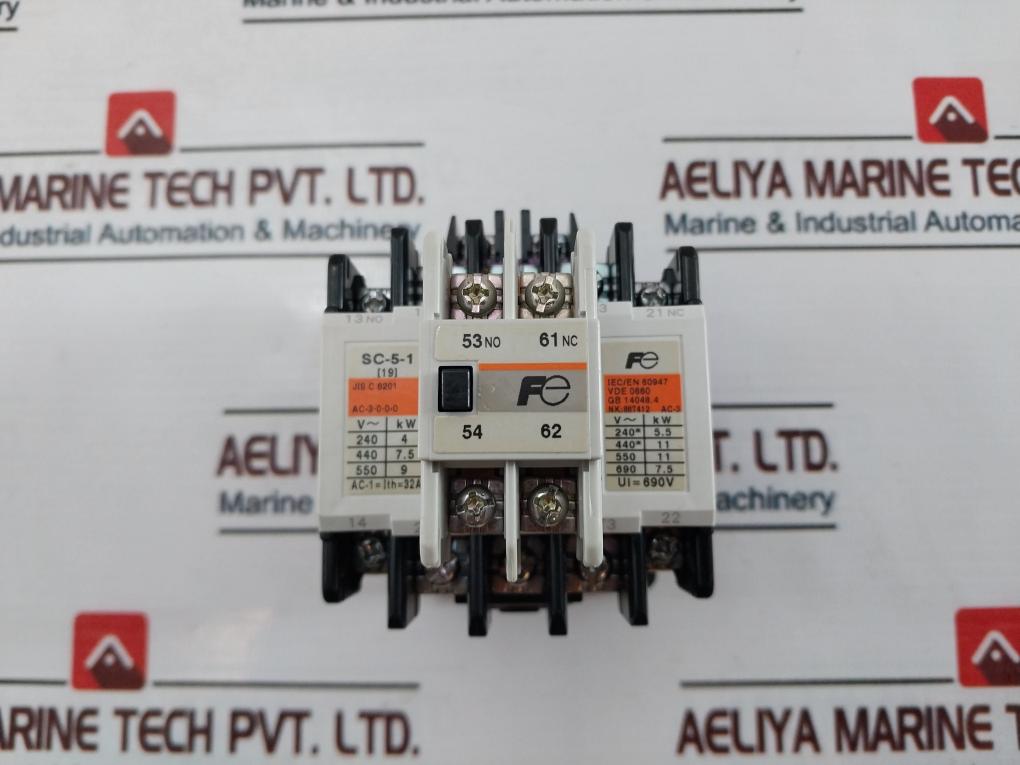 Fuji Electric Sc-5-1 Magnetic Contactor 32A 380-400V 50Hz