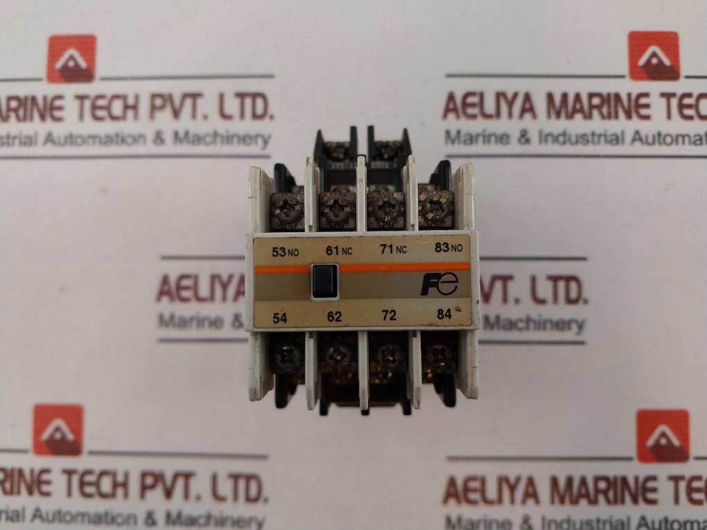 Fuji Electric Sh04Aa Contactor With Sz-a22 Auxiliary Contact Block 10A