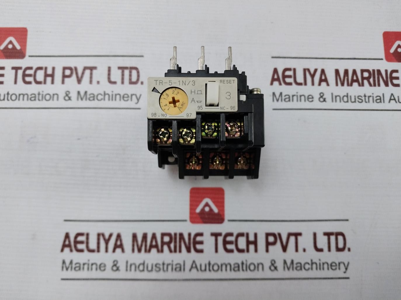 Fuji Electric Tr-5-1N/3 Thermal Overload Relay Tr20D Tr20Dw-m 600Vac