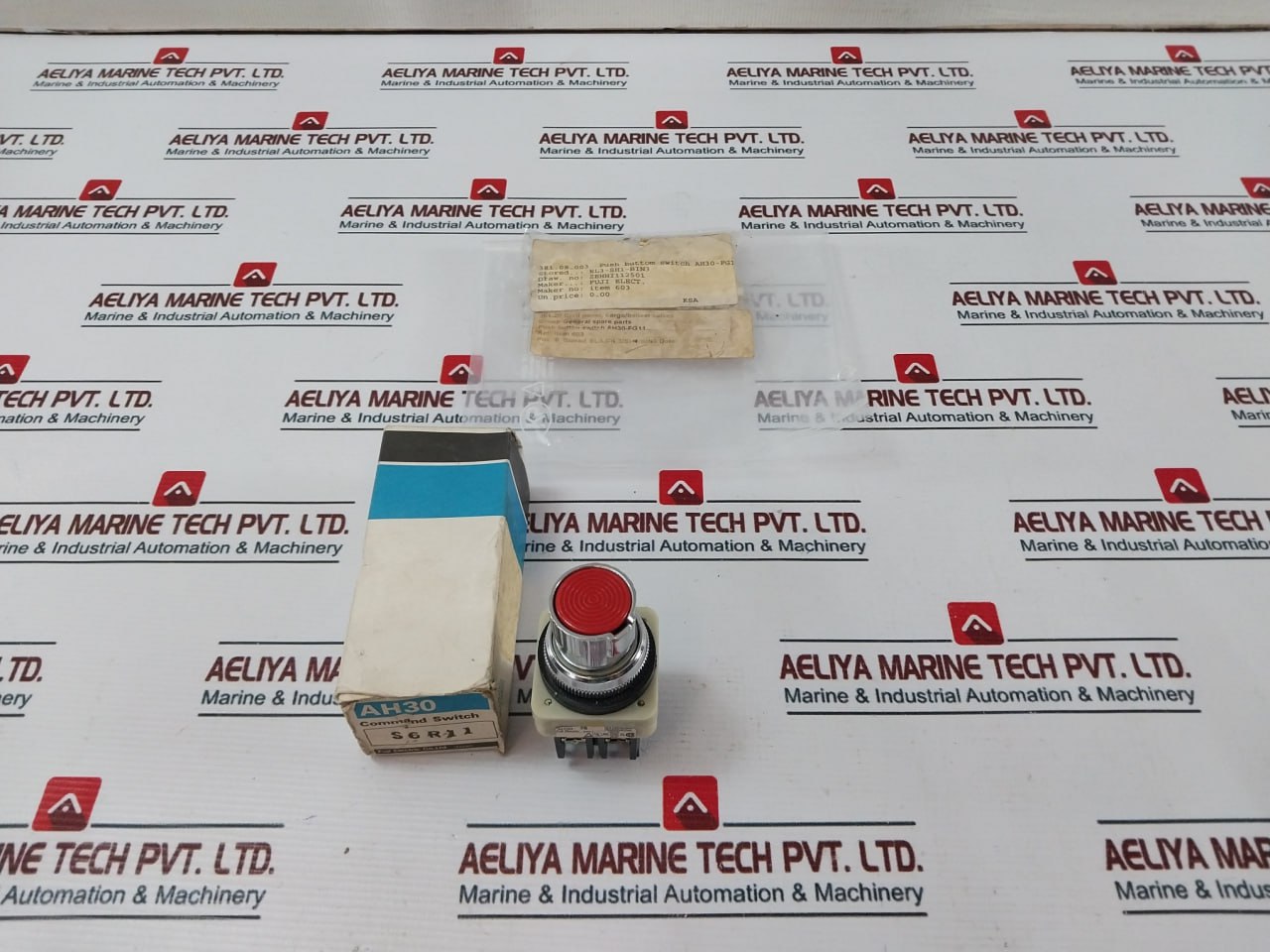 Fuji Electric Ah30-s6 Push Button Switch